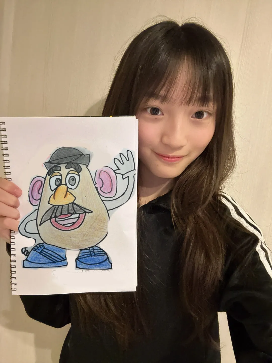 今日の絵は？？？ 杉山結菜