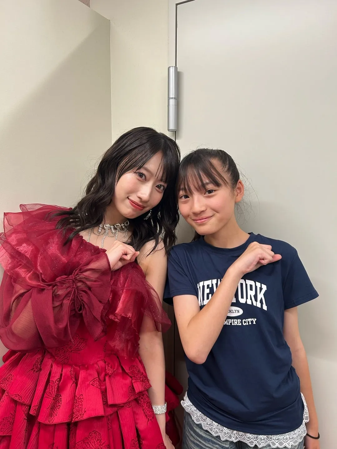 前田こころさんお疲れ様でしたー  杉山結菜