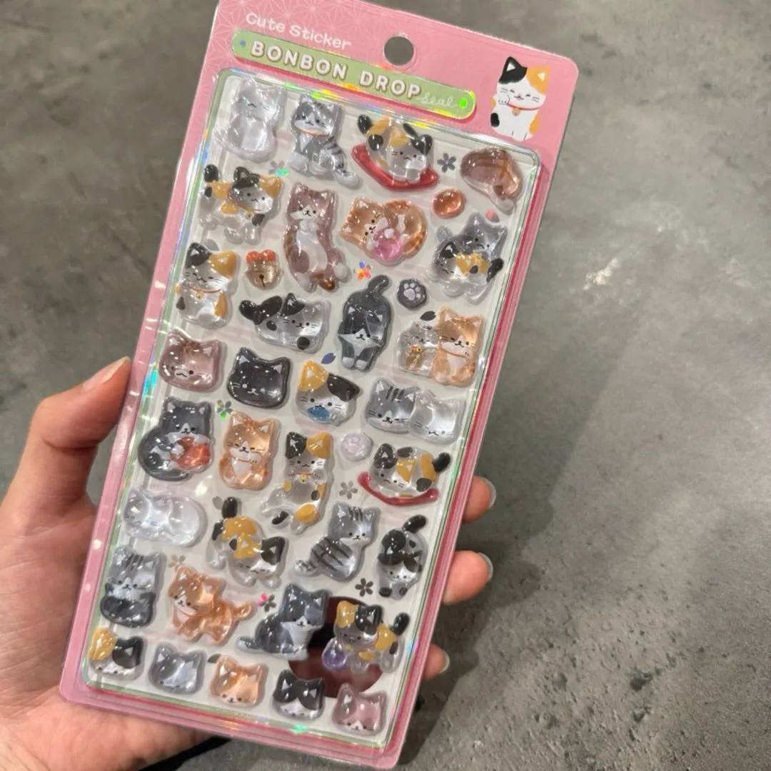 初めて出会ったボンボンドロップシール！