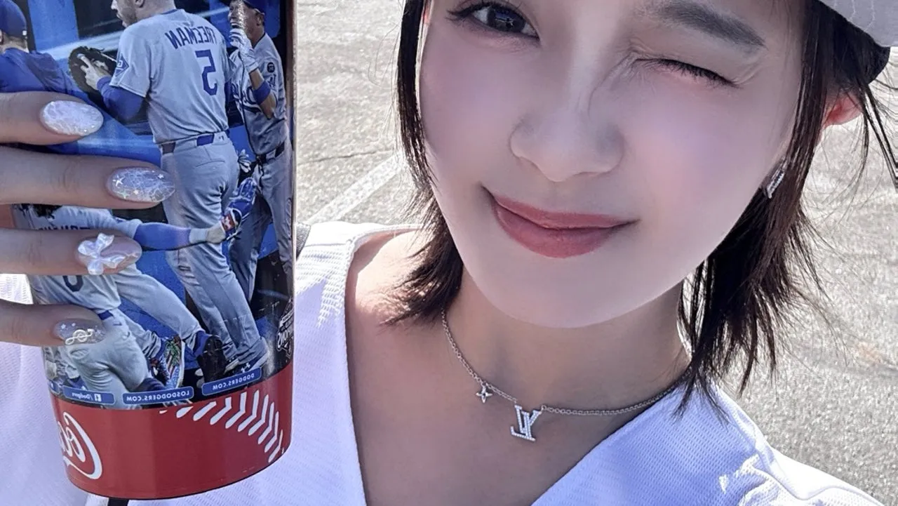 ドジャース戦@斉藤円香