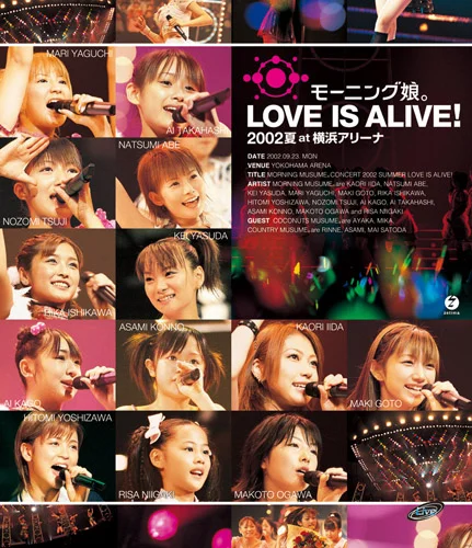 モーニング娘。LOVE IS ALIVE!2002夏 at 横浜アリーナ - アップ